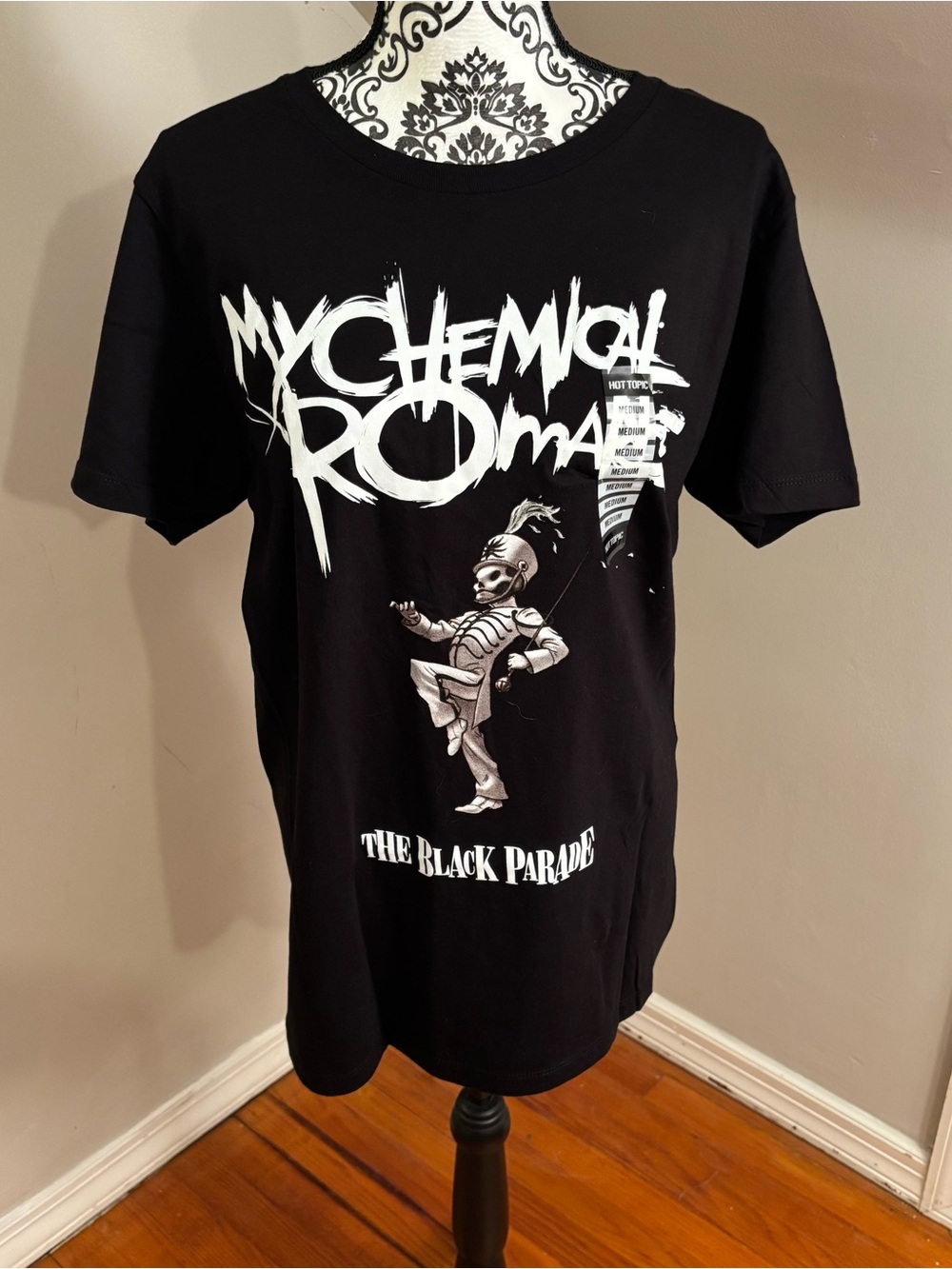 NWT My Chemical Romance MCR The Black Parade T-Shirt Size Medium Emo Rock Punk
